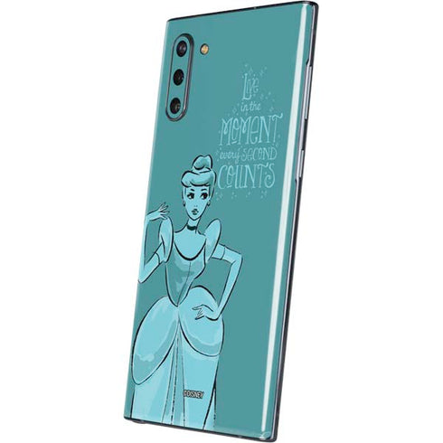 Disney Princess Cinderella Live in the Moment Art Galaxy Note 10 Skin